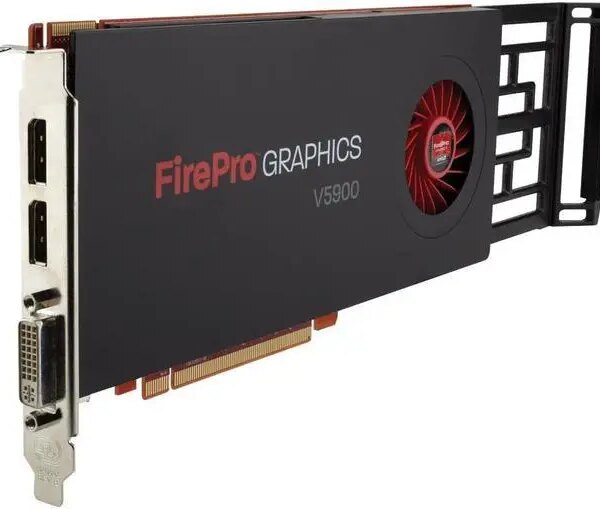 HP FirePro V5900 Graphic Card - 2 GB GDDR5 - PCI Express 2.1 x16 - Single Slot Space Required - Pappy Mall