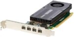 HP Nvidia Quadro K1200 4GB 4xDP PCI-e x16 Support 4 Displays T7T59AT 846583-001 - Pappy Mall