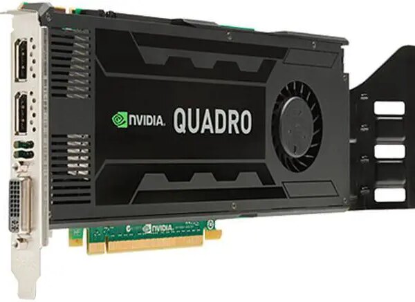 HP Quadro K4000 C2J94AT 3GB 192-bit GDDR5 PCI Express 2.0 x16 Plug-in Card Graphics Card - Pappy Mall