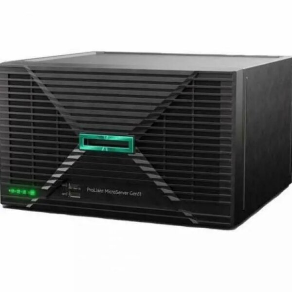 HPE ProLiant MicroServer Gen11 server with 1Intel® Xeon® E-2414 Processor, 16 GB (1x16 GB UDIMM) Single Rank Memory, dedicated iLO-M.2 port kit, - Pappy Mall