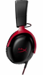 HyperX Cloud III – Wired Gaming Headset, PC, PS5, Xbox Series X|S, Angled 53mm Drivers, DTS Spatial Audio, Memory Foam, Durable Frame, Ultra-Clear - Pappy Mall