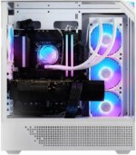 iBUYPOWER Element 9 White Gaming PC Desktop - AMD Ryzen 7 7800X3D - NVIDIA GeForce RTX 5070Ti 16GB - 32GB DDR5 RGB - 1TB NVMe SSD - EWA7N57T01 - Pappy Mall