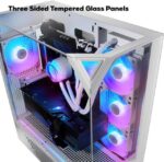iBUYPOWER Element 9 White Gaming PC Desktop - AMD Ryzen 7 7800X3D - NVIDIA GeForce RTX 5070Ti 16GB - 32GB DDR5 RGB - 1TB NVMe SSD - EWA7N57T01 - Pappy Mall