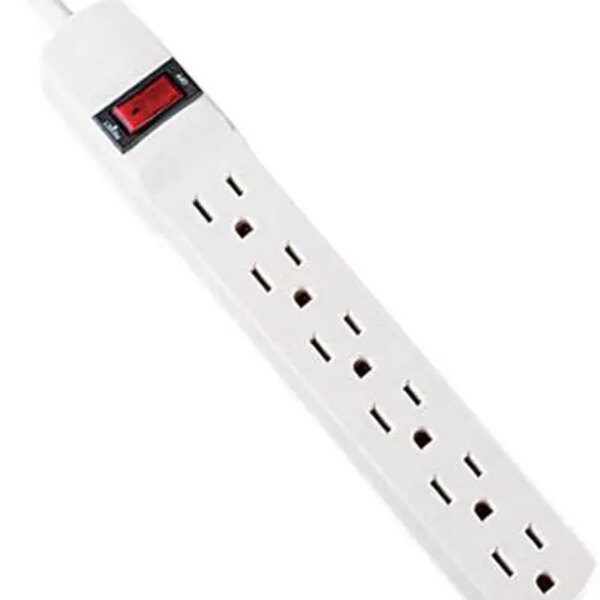 Innovera IVR73306 6 Outlets Power Strip - Pappy Mall