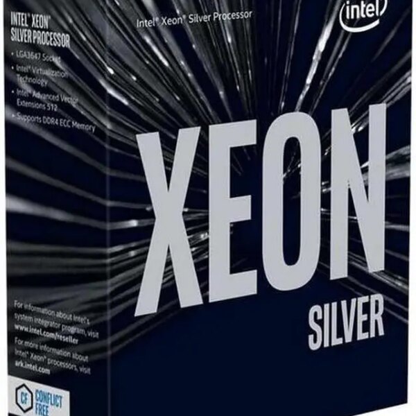 Intel Xeon Silver 4210 10-Core, 20-Thread, 2.2 GHz (3.2 GHz Turbo) LGA 3647 85W BX806954210 Server Processor - Pappy Mall
