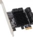 IO Crest 10 Port SATA III to PCIe 3.0 x1 NON-RAID Expansion Card SYPEX40167 - Pappy Mall