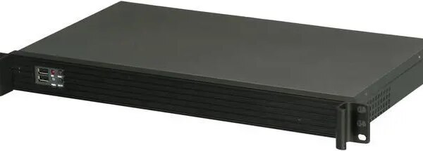 iStarUSA D-118V2-ITX Black 1U Rackmount Compact Server Chassis - Pappy Mall