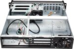 iStarUSA D-200-FS Black 2U Rackmount Compact Stylish Chassis - Pappy Mall