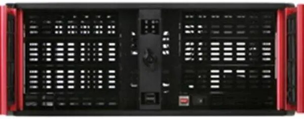 iStarUSA D-400-6-RED 4U Rackmount Compact Stylish Rackmount Chassis - Pappy Mall