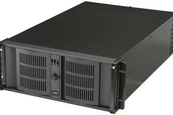 iStarUSA D-400L-7 Black 4U Rackmount High Performance Chassis - Black Bezel - Pappy Mall