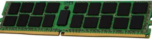 Kingston 32GB DDR4 SDRAM Memory Module - For Workstation - 32 GB - DDR4-3200/PC4-25600 DDR4 SDRAM - 3200 MHz - CL22 - 1.20 V - ECC - Registered - 288-pin - DIMM -...