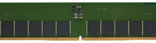 Kingston 32GB DDR5 SDRAM Memory Module - For Workstation - 32 GB - DDR5-4800/PC5-38400 DDR5 SDRAM - 4800 MHz Dual-rank Memory - CL40 - 1.10 V - ECC - Pappy Mall