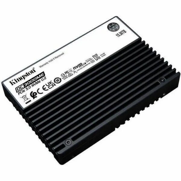 Kingston SEDC3000ME/7T6 DC3000ME 7.68 TB Solid State Drive - 2.5" Internal - U.2 (PCI Express NVMe 5.0 x4) - Server, Data Center Device Supported-1 - Pappy Mall