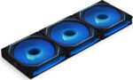LIAN LI UNI FAN SL INFINITY 120 RGB BLACK 3 PCS PACK -UF-SLIN120-3B ( L Connect 3.0 Controller included) - Pappy Mall