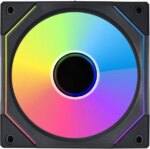 LIAN LI UNI FAN SL INFINITY 120 RGB BLACK 3 PCS PACK -UF-SLIN120-3B ( L Connect 3.0 Controller included) - Pappy Mall