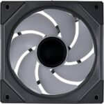 LIAN LI UNI FAN SL INFINITY 120 RGB BLACK 3 PCS PACK -UF-SLIN120-3B ( L Connect 3.0 Controller included) - Pappy Mall