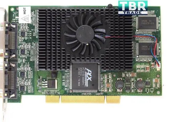 Matrox G45X4QUAD-B G450 Video Graphics Card X4 PCI 2x LFH60 4xDVI Digital - Pappy Mall