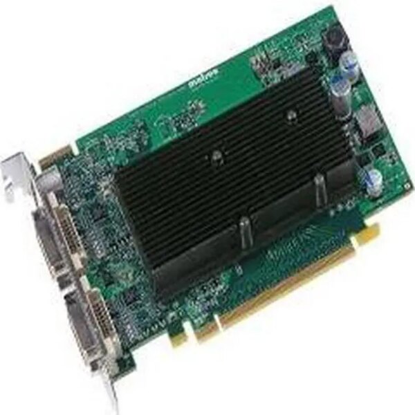 matrox M9120-E512F Matrox Video Card M9120-E512F PCI Express x16 512MB DDR2 DualHead RoHS and WEEE - Pappy Mall