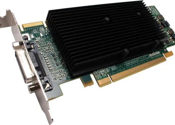 Matrox M9120-E512LPUF 512MB GDDR2 PCI Express x16 Low Profile Graphics Card - Pappy Mall