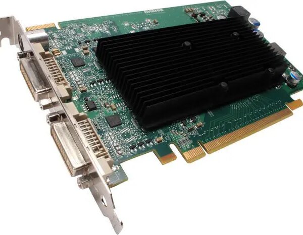 Matrox M9120 M9120-E512F 512MB GDDR2 PCI Express x16 ATX Graphics Card - Pappy Mall