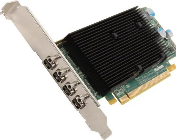 Matrox M9148 M9148-E1024LAF 1GB PCI Express x16 Graphics Card - Pappy Mall
