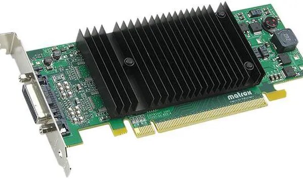Matrox Millennium P690 P69-MDDE128LPF 128MB GDDR2 PCI Express x16 Low Profile Graphics Card - Pappy Mall