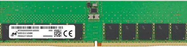 Micron 32 GB ( 1 X 32 GB ) 5600MHz PC5-44800 CL46 unbuffered ECC Desktop Memory Model MTC20C2085S1EC56BR - Pappy Mall