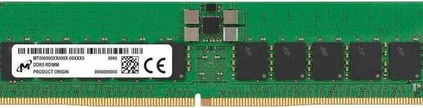 Micron 32 GB ( 1 X 32 GB ) DDR5 PC5-44800 5600MHz CL46 Dual-rank Memory 288-pin Server/Workstation Memory Model MTC20F2085S1RC56BR - Pappy Mall