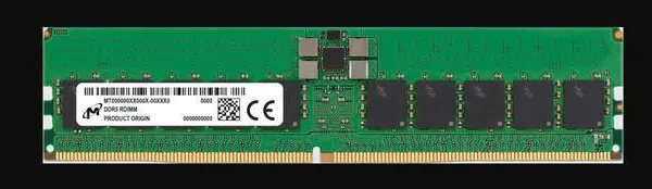 Micron 32GB ECC Registered DDR5 5600 (PC5 44800) Server Memory Model MTC20F2085S1RC56BD2R - Pappy Mall