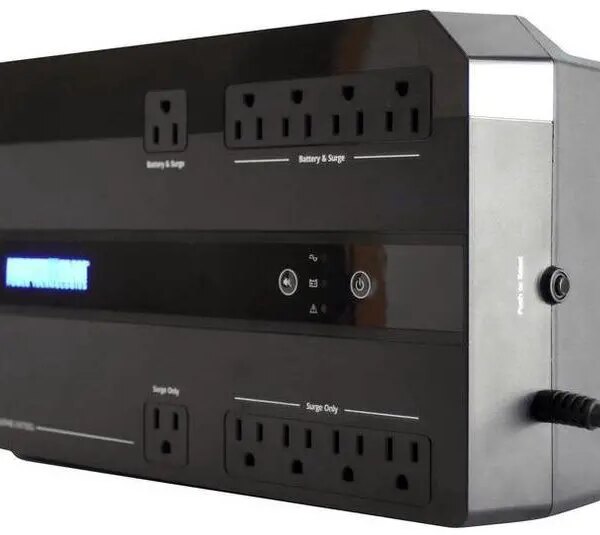 Minuteman EN750G Enspire-G 750VA Compact/Desktop/Floor/Wall Mountable UPS - Compact/Desktop/Floor/Wall Mountable - 4 Minute Stand-by - 120 V AC Input - Pappy Mall