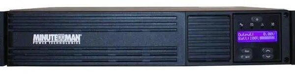 Minuteman EXR3000RT2U Interactive Uninterruptible Power Supply - 2U Tower/Rack/Wall Mountable - AVR - 2.50 Minute Stand-by - 120 V AC Input - 120 V AC - Pappy Mall