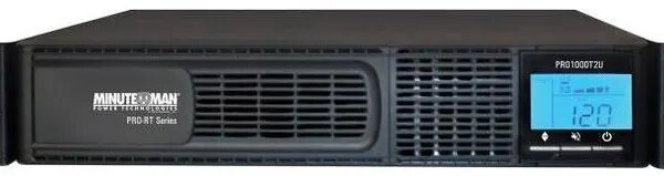 Minuteman PRO1000RT2U PRO-RT 1000VA Tower/Rack/Wall Mountable UPS - 2U Tower/Rack/Wall Mountable - 4 Minute Stand-by - 120 V AC Input - 120 V AC - Pappy Mall
