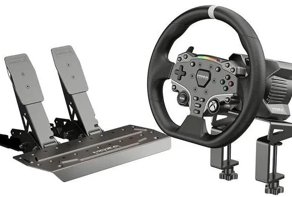 MOZA RACING Game RS053 R3 Racing Wheel and Pedals Black for Xbox & PC - Pappy Mall