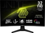 MSI 32" 250Hz (OC) VA FHD Gaming Monitor 81% Adobe RGB / 78% DCI-P3 /101% sRGB MAG 32C6X - Pappy Mall