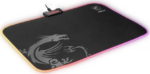 MSI AGILITY GD60 (RGB) Mouse Pad, 15" x 11", Micro-Textile Surface, Natural Rubber Base - Pappy Mall