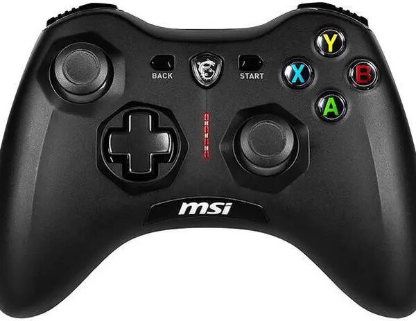 MSI Force GC30V2 Wireless Gaming Controller, Dual Vibration Motors, Dual Connection Modes, Interchangeable D-Pads, Compatible with PC & Android - Pappy Mall