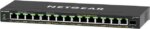 NETGEAR 16-Port High-Power PoE+ Gigabit Ethernet Plus Switch (231W) with 1 SFP Port | GS316EPP - Pappy Mall