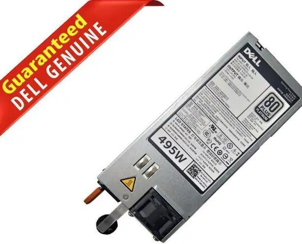 New OEM Dell PowerEdge T420 495W Power Supply D495E-S0 3GHW3 N24MJ 13MD5 - Pappy Mall