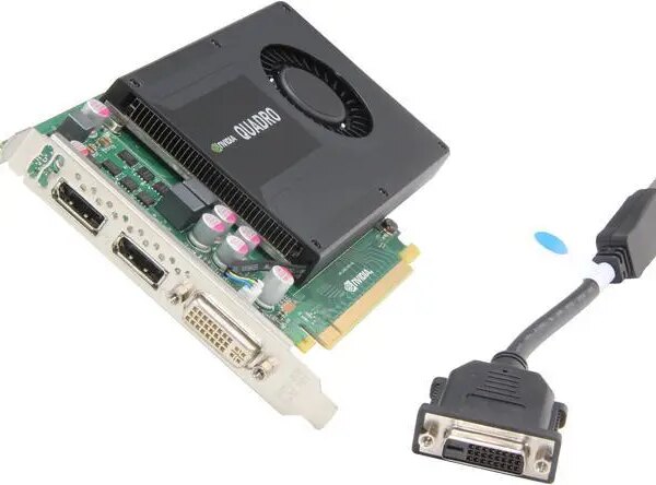 NVIDIA Quadro K2000 VCQK2000-PB 2GB 128-bit GDDR5 PCI Express 2.0 x16 Plug-in Card Graphics Card - Pappy Mall