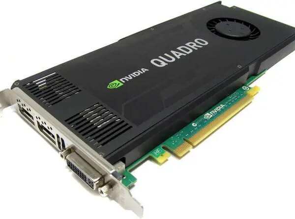 Nvidia Quadro K4000 3GB GDDR5 PCIe 2.0 x16 Dual DisplayPort DVI-I Graphics Card Dell CN3GX (Renewed) - Pappy Mall