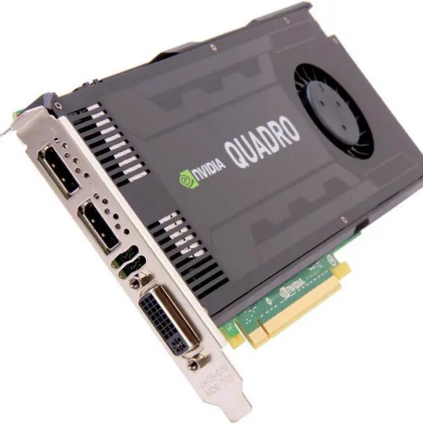 NVIDIA Quadro K4000 VCQK4000-PB 3GB 192-bit GDDR5 PCI Express 2.0 x16 Full Height Graphics Card - Pappy Mall
