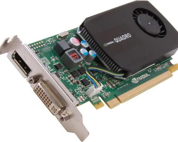 NVIDIA Quadro K600 VCQK600-PB 1GB 128-bit GDDR3 PCI Express 2.0 x16 Low Profile Graphics Card - Pappy Mall
