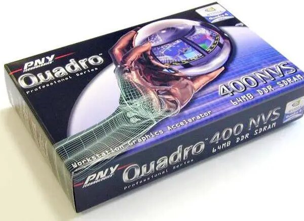 NVIDIA Quadro NVS 400 VCQ4400NVS-PB 64MB DDR PCI Graphics Card - Pappy Mall
