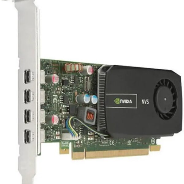 nVidia Quadro NVS510 2GB / DDR3 / 4K, Quad monitor support / Video Graphics Card - Pappy Mall