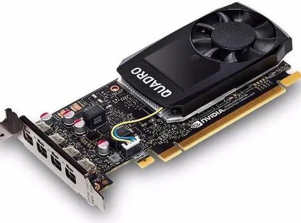 NVIDIA Quadro P1000 - Graphics card - Quadro P1000 - 4 GB GDDR5 - PCIe 3.0 x16 low profile - 4 x Mini DisplayPort - reta - Pappy Mall