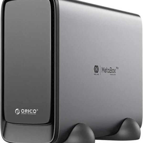 ORICO MetaCube Pro 2.5'' 3.5" Enterprise Storage NAS with Multi-account Usage Double Encryption Data Sharing for 7x24 Hours Work High-Speed Gigabit - Pappy Mall