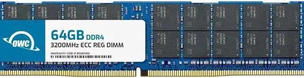 OWC 64GB Replacement for Dell 370-AEVP - DDR4 3200 PC4-25600 CL22 2Rx4 288-pin 1.2V ECC Registered RDIMM Memory RAM Module Upgrade - Pappy Mall