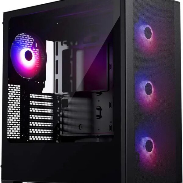 Phanteks XT Pro Ultra, Mid-Tower Gaming Chassis, 4x M25-140 Fans Included, High Airflow Performance Mesh, Tempered Glass Window, USB-C 3.2 Gen2, Black - Pappy Mall