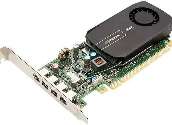 PNY NVIDIA Quadro NVS 510 2GB GDDR3 4-Mini DisplayPort Low Profile PCI-Express Video Card VCNVS510DVI-PB - Pappy Mall