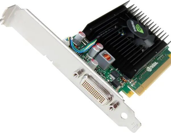 PNY NVS NVS 315 VCNVS315DVI-PB 1GB 64-bit DDR3 PCI Express 2.0 x16 Low Profile Graphics Card - Pappy Mall